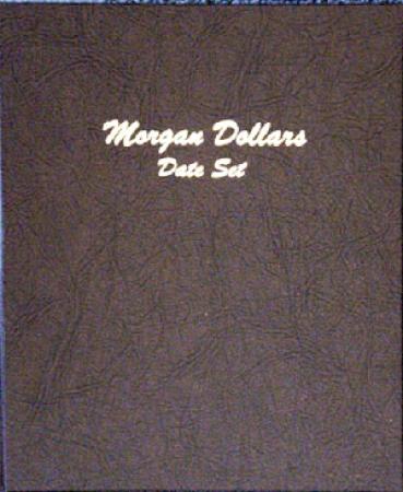 Date Set Only Dansco Coin Album # 7171 For Morgan Dollars From 1878-1921 
