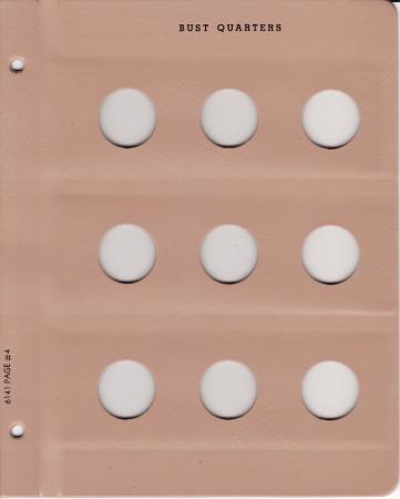 Dansco Extra Page "Bust Quarters"