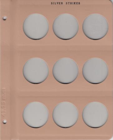 Dansco Extra Page "Silver Strikes"