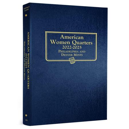 Whitman Album 4990 American Women Quarters, P and D