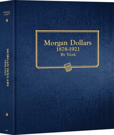 Whitman Classic Coin Album - Morgan Dollars: 1878-1921 (Single Mint)