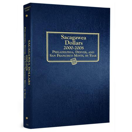 Whitman Album Sacagawea Dollars 2000-2008