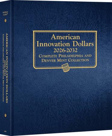 Whitman Classic Coin Album - Innovation Dollar PD, 2026-2032
