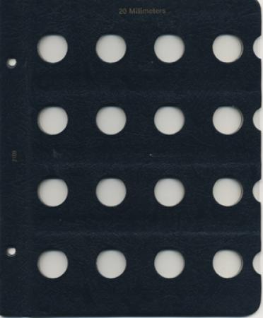 Whitman Album Blank Page - 20mm