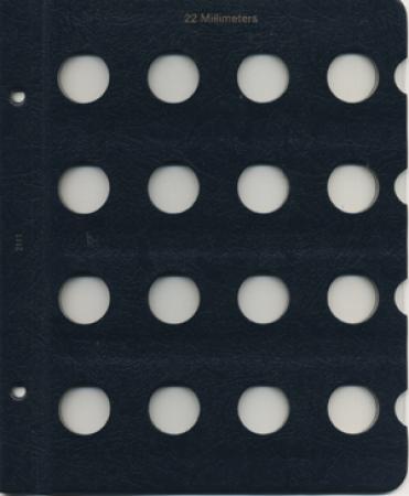 Whitman Album Blank Page - 22mm