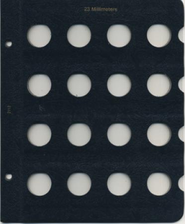 Whitman Album Blank Page - 23mm