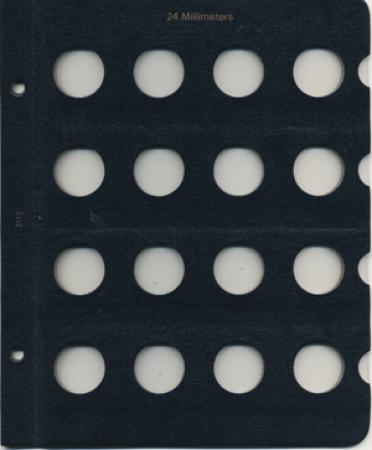 Whitman Album Blank Page - 24mm