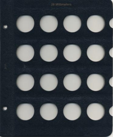 Whitman Album Blank Page - 28mm