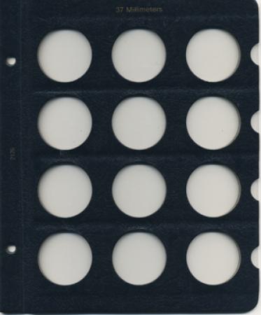 Whitman Album Blank Page - 37mm