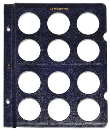 Whitman Album Blank Page - 38mm