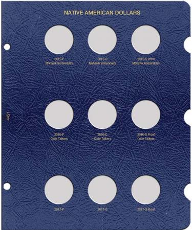 Whitman Album Native American Dollar Update Page 2015-2017