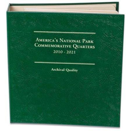 Littleton Album National Park Quarters, Date Set, 2010-2021