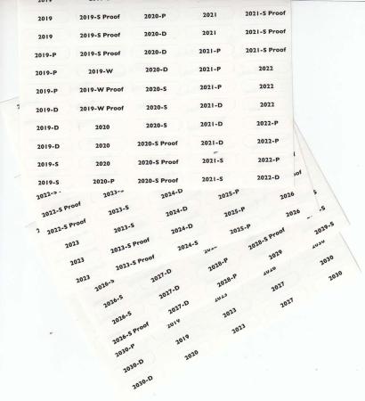 Littleton Album Date Labels 2019-2030