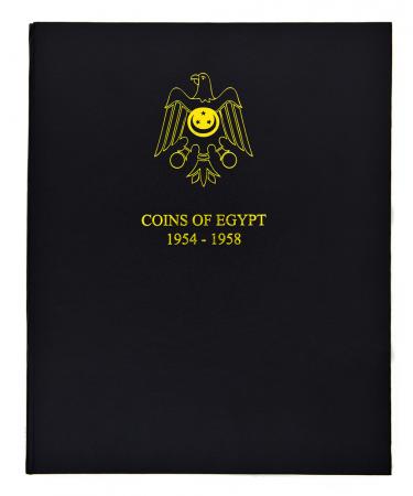 Egypt First Republic Coin Album, 1954-1958