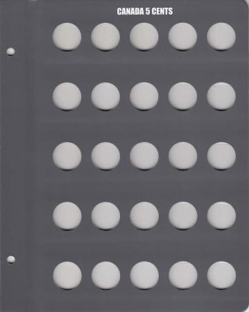 Lighthouse Vista Book Canada Blank Page -- Nickel 5 Cent