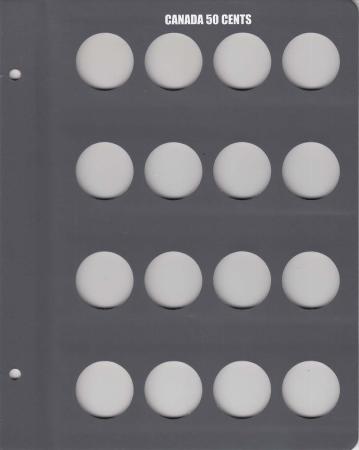 Lighthouse Vista Book Canada Blank Page -- Silver 50 Cent