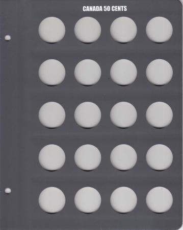 Lighthouse Vista Book Canada Blank Page -- Nickel 50 Cent