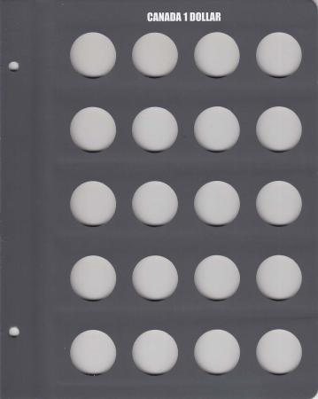 Lighthouse Vista Book Canada Blank Page -- Loonie Dollar