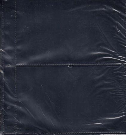 Supersafe #6 Cover Album 2 Pocket Pages -- 10 Pack -- Black