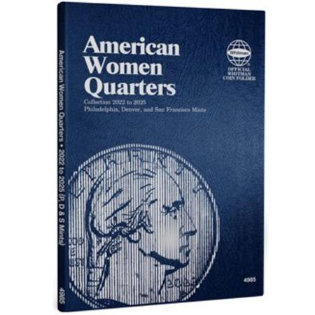 Whitman Folder 4985: American Women Quarters, P&DS, 2022-2025