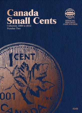 Whitman Folder 4049: Canadian Small Cents Vol 2, 1989-2012