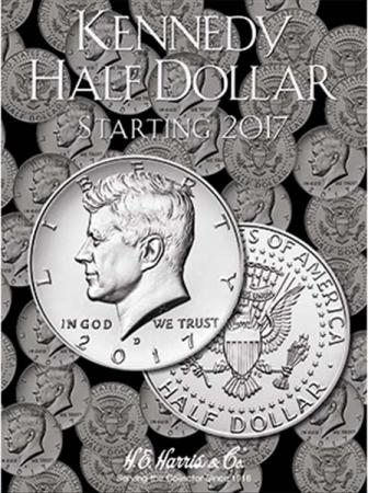 HE Harris Folder 4686: Kennedy Half Dollars No. 4, Starting 2017