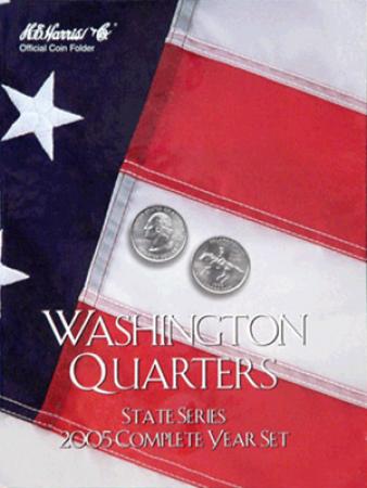 HE Harris Folder Complete Year Set Quarters, 2005