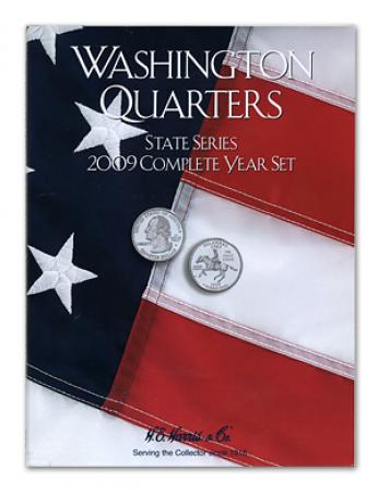 HE Harris Folder Complete Year Set Quarters, 2009