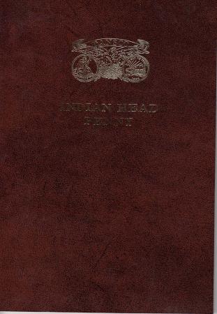 Dansco All-In-One Coin Folder: Indian Head Penny 1856-1909