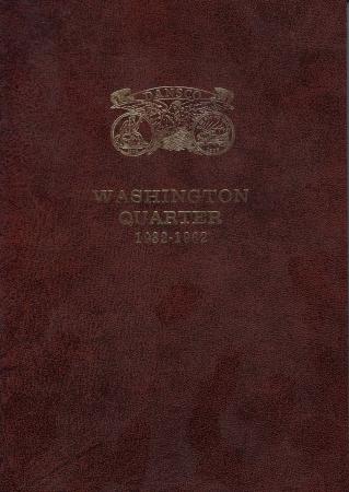 Dansco All-In-One Coin Folder: Washington Quarter 1932-1962