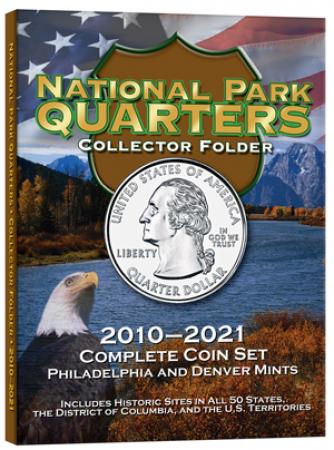 Whitman Folder National Parks Quarters 2010-2021 - P&D