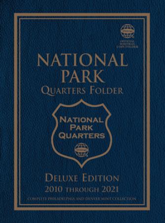 Whitman Deluxe Edition Folder: National Parks Quarters P&D