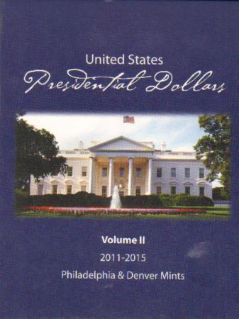 HECO Presidential Dollar P&D Folder Vol. 2 2011-2015