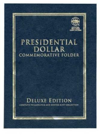 Whitman Deluxe Edition Folder: Presidential Dollars