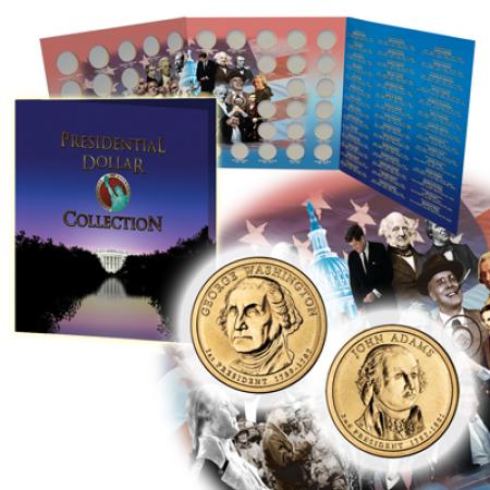 FCM Presidential Dollar Date Set Folder