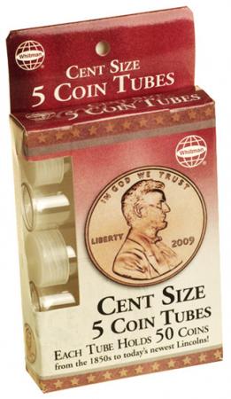 Harris Cent Tubes -- Retail Pack of 5