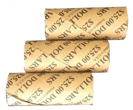 Preformed Coin Wrappers - Small Dollar Size