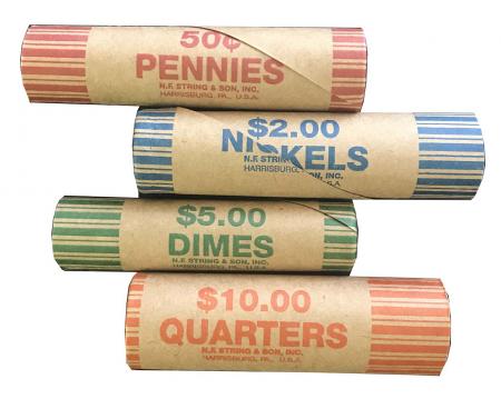 Preformed Coin Wrappers - Assortment