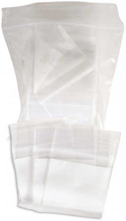 Zip Lock Bags  - 1x1 - Bag of 100