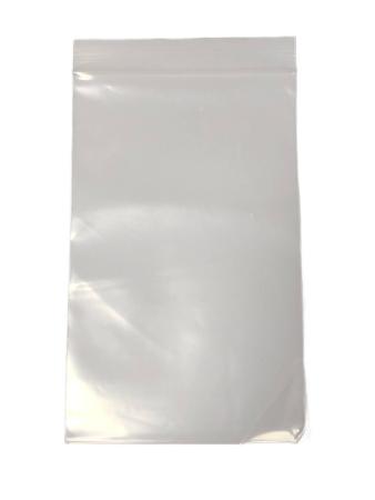 Ziplock Bags -- 5x8 -- 4 mil -- Clear
