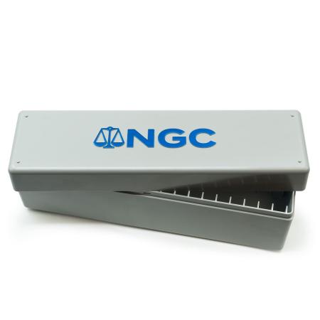 NGC 20 Coin Universal Slab Storage Box -- Silver