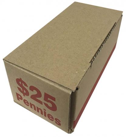 Coin Roll Storage/Shipping Boxes -- Cent Size