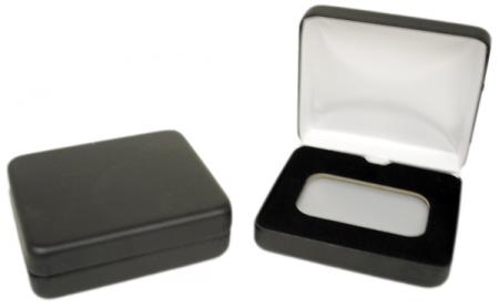 Air-Tite Black Leatherette Steel Box -- Bar Horizontal