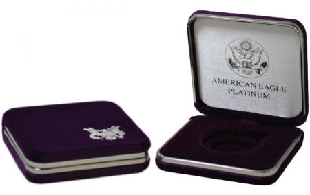 US Mint Presentation Case -- 1 oz Platinum American Eagle
