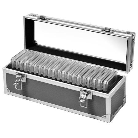 Guardhouse Falcon Series 20 Slab Box -- Graphite (Clear Top)
