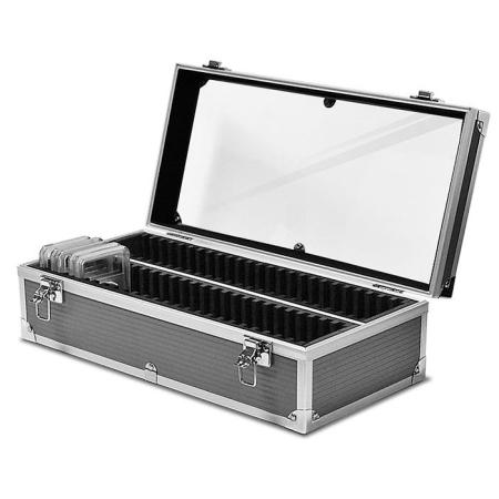 Guardhouse Falcon Series 50 Slab Box -- Graphite (Clear Top)
