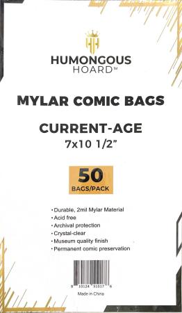 Humongous Hoard Modern Mylar Comic Book Bags