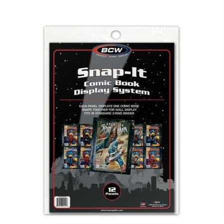 BCW Comic Book Snap-It -- Black