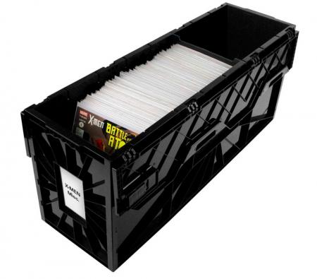 BCW Long Comic Book Bin -- Black
