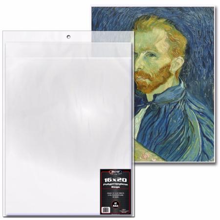 BCW 16x20 Oversized Art Print Bags -- Pack of 50